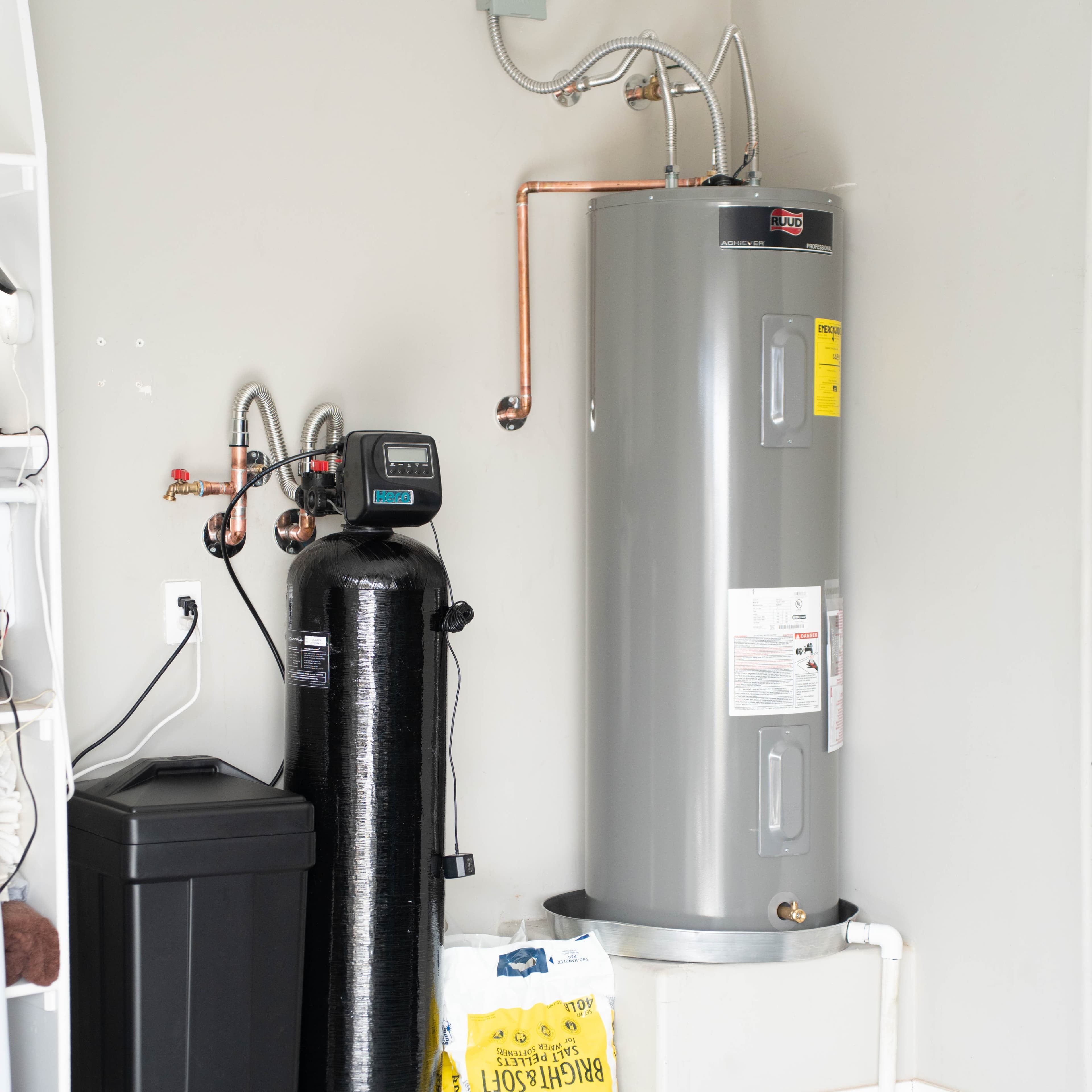 Plumber jetting a drain line in a Phoenix home